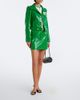 Courreges Courrèges Logo vinyl cropped jacket - 7