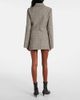 Courreges CourrÃ¨ges Prince of Wales check wool-blend jacket - 3