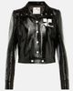 Courreges Courrèges Reedition cropped vinyl jacket - 1