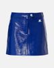 Courreges Courrèges Reedition vinyl miniskirt - 1