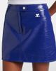 Courreges Courrèges Reedition vinyl miniskirt - 4