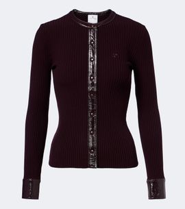 Courreges Courrèges Ribbed-knit cardigan
