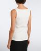 Courreges Courrèges Ribbed-knit cotton zip-up tank top - 4