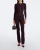 Courreges Courrèges Ribbed-knit flared pants - 2