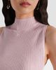 Courreges Courrèges Ribbed cotton and wool tank top - 4