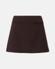 Courreges Courrèges Twill miniskirt - 1