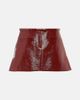 Courreges Courrèges Vinyl miniskirt - 1