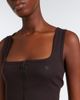 Courreges Courrèges Zip-up cotton tank - 3
