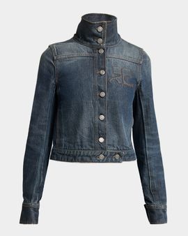 Courreges Reedition Vintage Denim Jacket