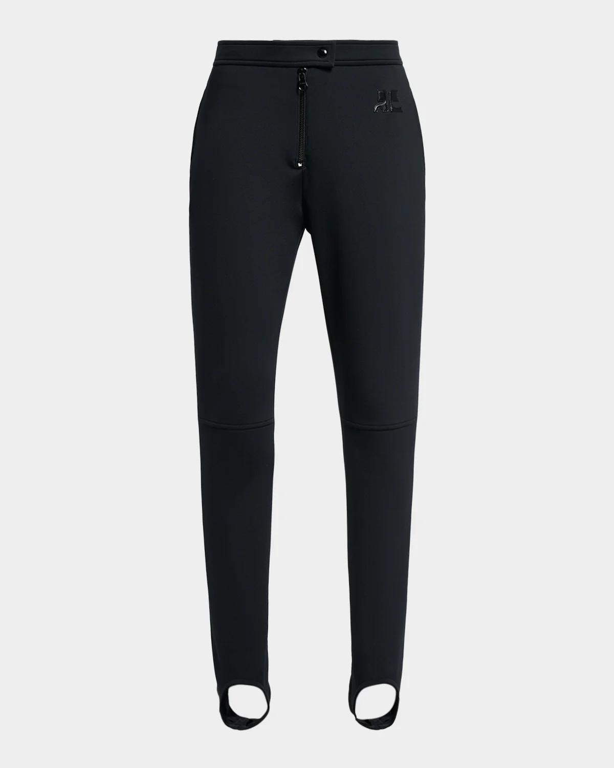 Courreges Technical Jersey Stirrup Pants