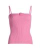 Courreges Women's Buckle Rib-Knit Top - 1