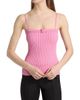 Courreges Women's Buckle Rib-Knit Top - 3