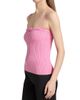 Courreges Women's Buckle Rib-Knit Top - 4