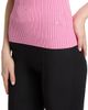 Courreges Women's Buckle Rib-Knit Top - 6