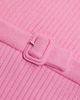 Courreges Women's Buckle Rib-Knit Top - 7