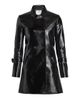 Courreges Women's Double-Breasted Vinyl Coat - 1