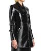 Courreges Women's Double-Breasted Vinyl Coat - 4
