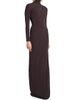 Courreges Women's Draped Jersey Column Gown - 2