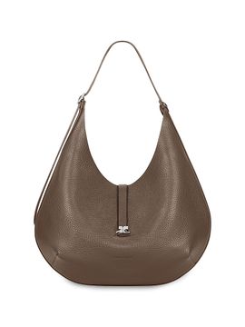 Courreges Women's Holy Leather Hobo Bag