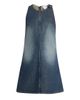 Courreges Women's Logo Denim Mini Dress - 1