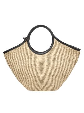 Courreges Women's Maxy Holy Raffia Tote Bag