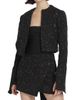 Courreges Women's Oblique Tweed Tailored Jacket - 2