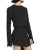 Courreges Women's Oblique Tweed Tailored Jacket - 3