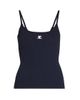 Courreges Women's Re-Edition Rib-Knit Tank - 1