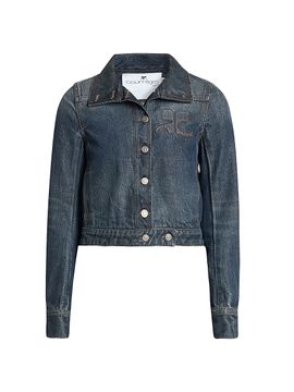 Courreges Women's Reedition Vintage Denim Jacket