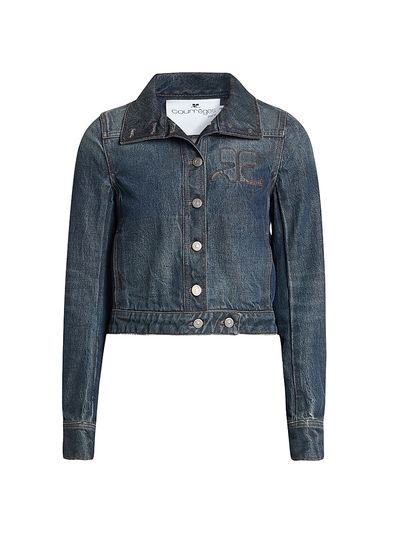 Courreges Women's Reedition Vintage Denim Jacket