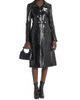 Courreges Women's Reedition Vinyl Belted Trench Coat - 2