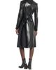 Courreges Women's Reedition Vinyl Belted Trench Coat - 5
