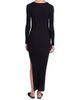 Courreges Women's Rib-Knit Cut-Out Maxi Dress - 5
