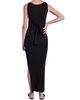 Courreges Women's Rib-Knit Cut-Out Maxi Dress - 6