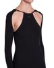 Courreges Women's Rib-Knit Cut-Out Maxi Dress - 7