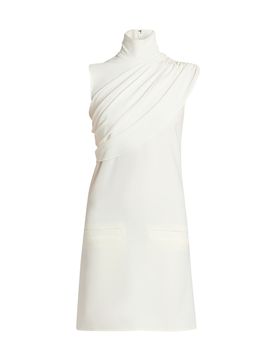 Courreges Women's Ruched Mini Dress