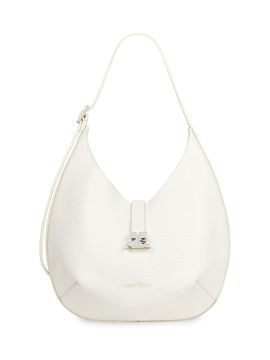 Courreges Women's Small Holy Leather Hobo Bag