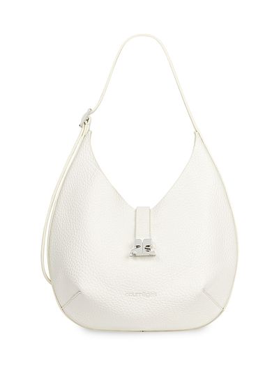 Courreges Women's Small Holy Leather Hobo Bag