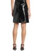 Courreges Women's Vinyl Cotton-Blend Mini Skirt - 5
