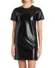 Courreges Women's Vinyl Shift T-Shirt Dress - 3