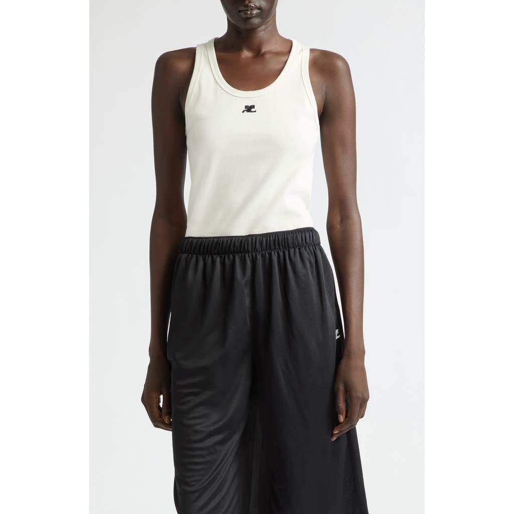 Courrèges Courrèges '90s Cotton Rib Tank