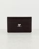 Courrèges Courrèges AC Naplack Card Holder Burgundy One - 2