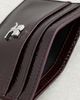 Courrèges Courrèges AC Naplack Card Holder Burgundy One - 5