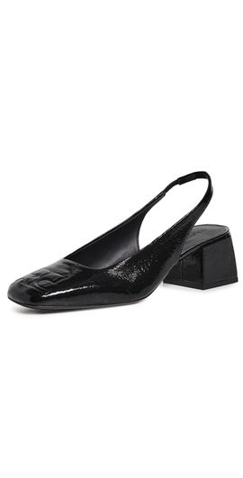 Courrèges Courrèges AC Shadow Slingback Heels Black