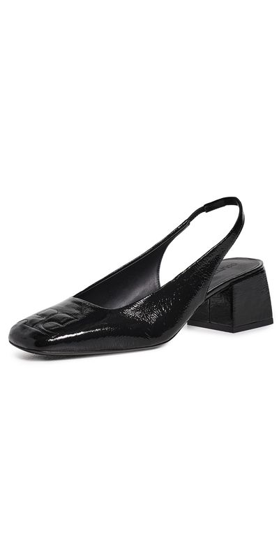 Courrèges Courrèges AC Shadow Slingback Heels Black
