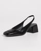 Courrèges Courrèges AC Shadow Slingback Heels Black - 2