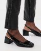 Courrèges Courrèges AC Shadow Slingback Heels Black - 3