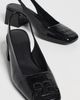 Courrèges Courrèges AC Shadow Slingback Heels Black - 5