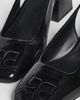 Courrèges Courrèges AC Shadow Slingback Heels Black - 6