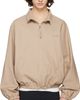 Courrèges Courrèges Beige Cotton Zipped Bomber Jacket - 1